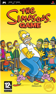 The Simpsons Game PSP USED