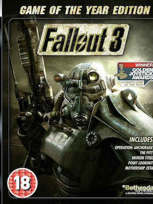 Fallout 3 GOTY GAME OF THE YEAR PS3 USED