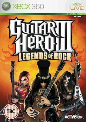Guitar Hero III Legends Of Rock XBOX 360 USED