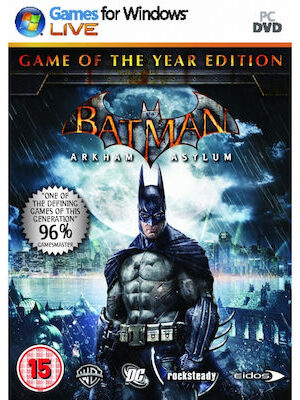 Batman Arkham Asylum GOTY GAME OF THE YEAR EDITION PC USED
