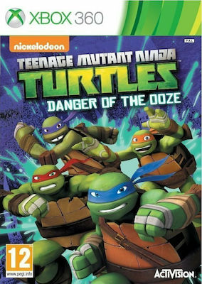 Teenage Mutant Ninja Turtles Danger Ooze XBOX 360 USED