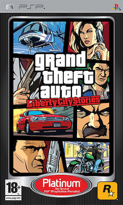 Grand Theft Auto Liberty City Stories Platinum PSP USED