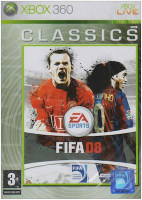FIFA 08 CLASSICS XBOX 360 USED