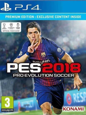 Pro Evolution Soccer 2018 Premium Edition PS4 USED