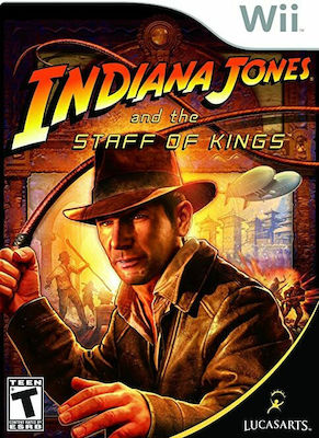 INDIANA JONES STAFF OF KINGS (Wii) USED