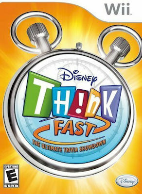 Disney Think Fast - Nintendo Wii USED