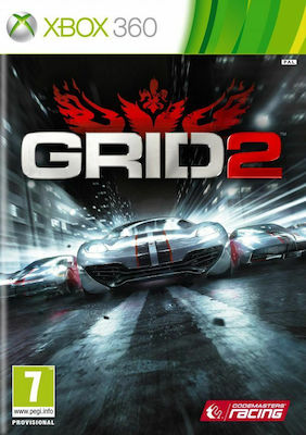 XBOX 360 GAME - GRID 2 USED NO MANUAL