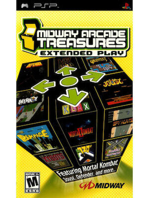 Midway Arcade Treasures: Extended Play (PSP) USED UMD ONLY