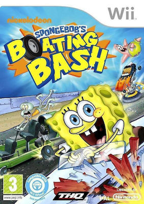 SpongeBob's Boating Bash Wii USED