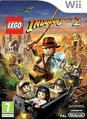 LEGO Indiana Jones 2: The Adventure Continues Wii Game (Used)