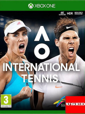 AO International Tennis XBOX ONE USED
