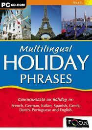 Multilingual Travel Holiday Phrase PC Game (Used)