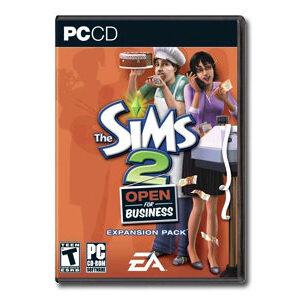 The Sims 2 Open For Business Expansion Pack PC USED