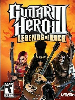 Guitar Hero III LEGENDS OF ROCK PS3 USED