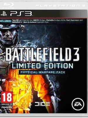 Battlefield 3 LIMITED EDITION PHYSICAL WARFARE PACK PS3 USED
