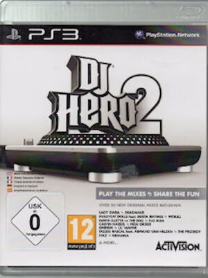 DJ HERO 2 PS3 USED GAME ONLY