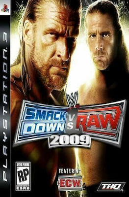 Wwe Smackdown Vs Raw 2009 PS3 USED DISC ONLY