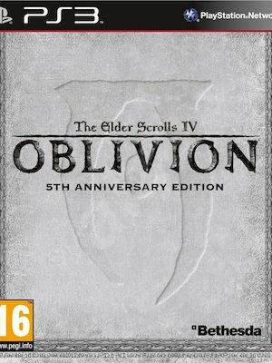The Elder Scrolls IV Oblivion 5th Anniversary Edition PS3 USED NO MANUAL