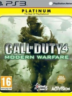 Call Of Duty 4 Modern Warfare Platinum Edition PS3 Game (Used)