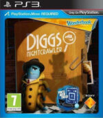 Wonderbook: Diggs Nightcrawler PS3 Game ONLY USED