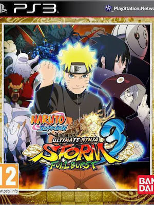 Naruto Shippuden: Ultimate Ninja Storm 3 Full Burst PS3 USED