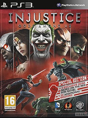 Injustice: Gods Among Us Special STEELBOOK Edition (PS3) USED