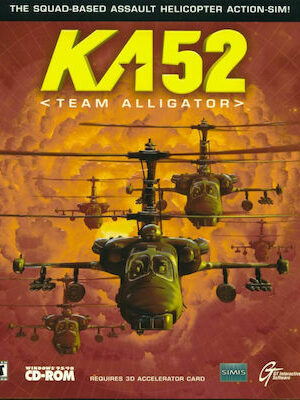 Ka-52 Team Alligator PC GAME USED DISC ONLY