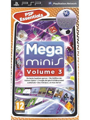 Mega Minis Volume 3 PSP USED UMD ONLY