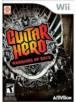 Guitar Hero: Warriors of Rock Stand-Alone Software - Nintendo Wii USED DISC ONLY