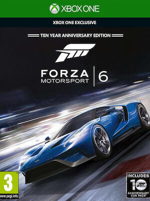 Forza Motorsport 6 Ten Year Anniversary Edition XBOX ONE USED