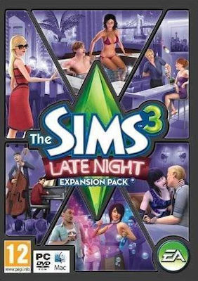 The Sims 3 Late Night (Expansion Pack) PC Game USED
