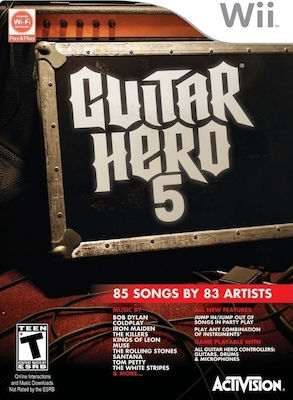 Guitar Hero 5 Wii USED DISC ONLY
