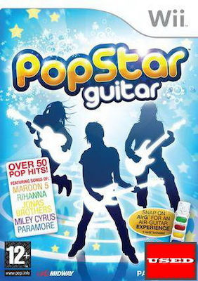 Popstar Guitar Wii USED