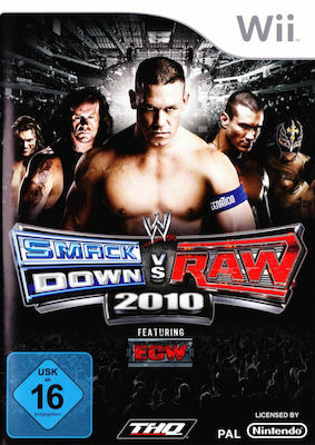 WWE SmackDown vs. Raw 2010 - Nintendo Wii USED