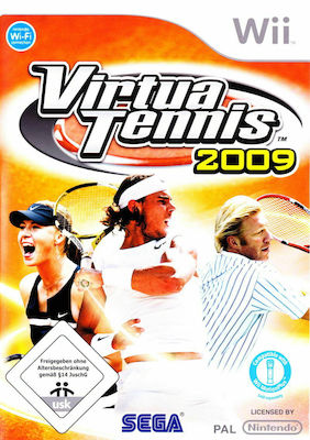 Virtua Tennis 2009 - Nintendo Wii USED NO MANUAL