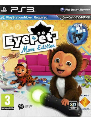 EYEPET: MOVE EDITION PS3 GAMES USED