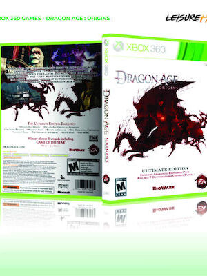 XBOX 360 GAME - DRAGON AGE ORIGINS ULTIMATE EDITION USED