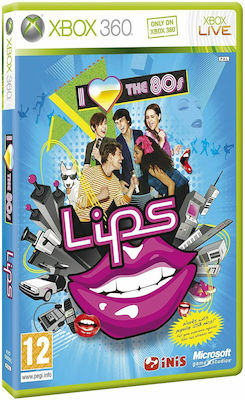 Lips: I Love the 80's - Game Only (Xbox 360) USED