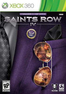 XBOX 360 SAINTS ROW IV COMMANDER CHIEF USED