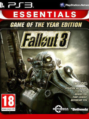 Fallout 3: Game of the Year Edition (Essentials) PS3 USED