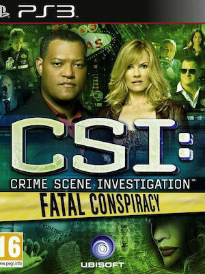 CSI: Crime Scene Investigation: Fatal Conspiracy PS3