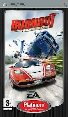 Burnout Legends Platinum PSP USED NO MANUAL