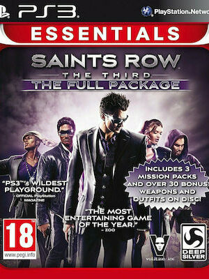 Saints Row: The Third (The Full Package - Essentials) PS3 USED DISC ONLY