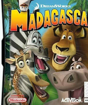 Madagascar (Nintendo DS) used german cover
