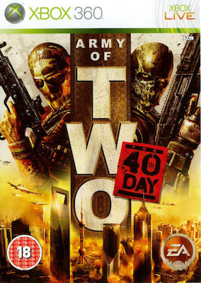 Army of Two The 40th Day Xbox 360 Game USED