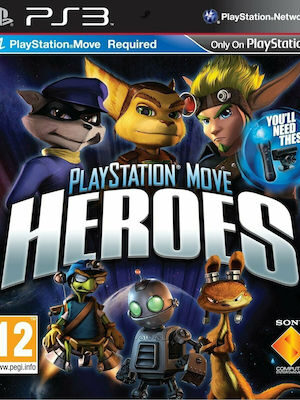 PlayStation Move Heroes PS3 Game USED