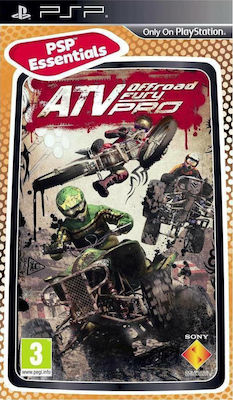 ATV Offroad Fury Pro (Essentials) PSP USED