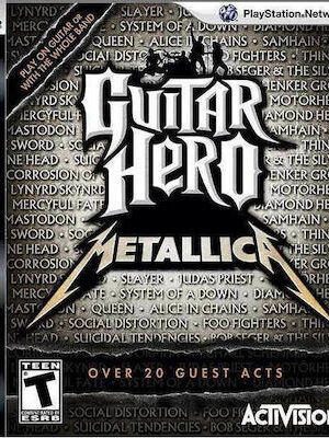 Guitar Hero Metallica PS3 Game ONLY USED