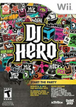 DJ Hero WII USED GAME ONLY NO MANUAL