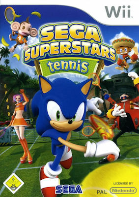 SEGA SUPERSTARS TENNIS (Wii) USED